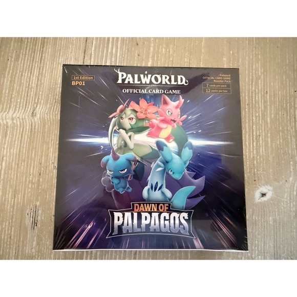 Palworld Other - Palworld Official Card Game Dawnof Palpagos BPO1 SEALED BOOSTER BOX Ist Ed 12PK